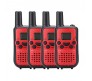 4 Packs FRS/GMRS Handheld Two Way Radios for Kids Children Walkie Talkie  With Hands Free 38CTCSS Up to 6KM  