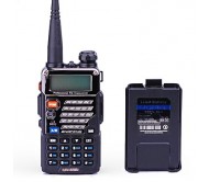 BaoFeng UV-5RB Walkie Talkie + Additional Battery 5W/1W 128 136-174MHz / 400-520MHz  