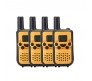 4 Packs FRS/GMRS Handheld Two Way Radios for Kids Children Walkie Talkie  With Hands Free 38CTCSS Up to 6KM  