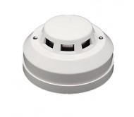 Photoelectric Fire Smoke Detector Wired Alarm Sensor Output NO/NC DC12V Sensitivity Adjustable for Home Security  